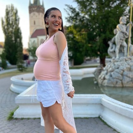 1092 1 tehotenske tielko na dojcenie basic rose nude