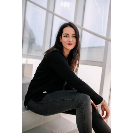 mikina na dojcenie magnetic black